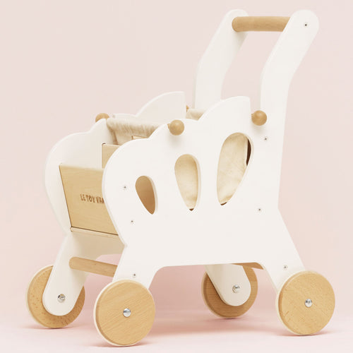 NevalandToys Natural Montessori Push Walker for Toddlers
