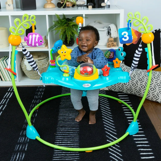 Baby Einstein 2-in-1 Ocean-Themed Activity Jumper for Babies